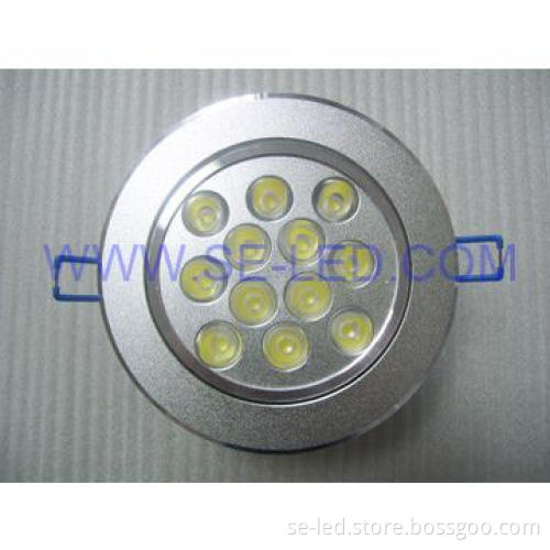 3 years warranty Cool White Recessed 12W Brigelux Embutida LED